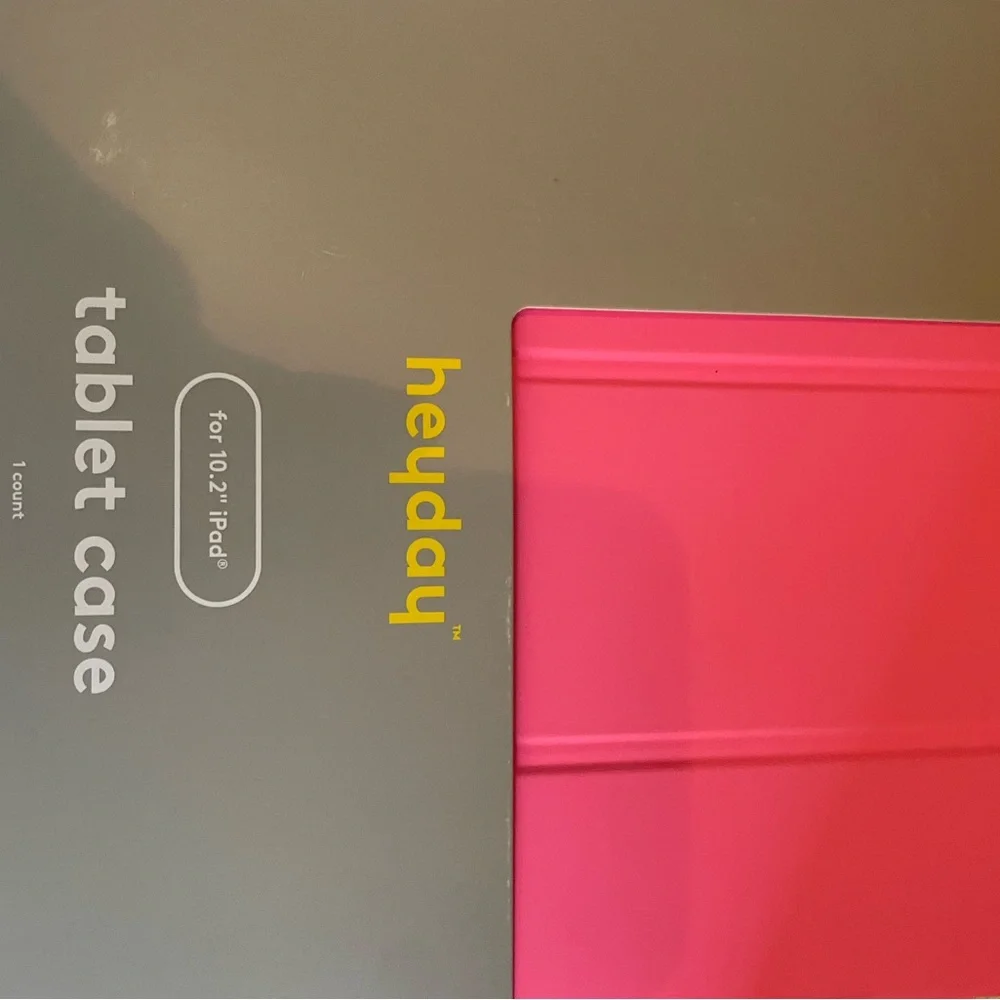 Heyday Bright Pink Tablet Cover compatible IPad 10.2